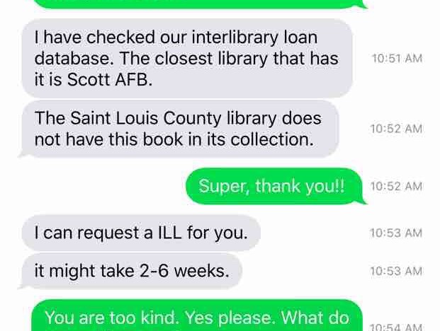 Texting My Public Library Texting My Public Library